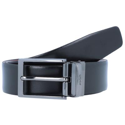 JOOP! Wendegürtel Leder 110 cm Schwarz Herren