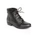 Extra Wide Width Women's The Darcy Bootie by Comfortview in Black (Size 10 1/2 WW)