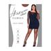 Plus Size Women's Curves Ultra Sheer Control Top Legwear by Hanes in Brown (Size 1X/2X)