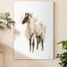 Gracie Oaks 'Rustic Horse II' - Wrapped Canvas Painting Print Canvas, Solid Wood in Brown/Gray/White | 27 H x 18 W x 1.5 D in | Wayfair