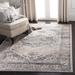 Blue/White 48 x 0.35 in Indoor Area Rug - Bungalow Rose Joren Oriental Ivory/Blue Area Rug | 48 W x 0.35 D in | Wayfair