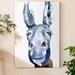 'Sweet Donkey I' - Wrapped Canvas Painting Print Canvas, Solid Wood in White Laurel Foundry Modern Farmhouse® | 36 H x 24 W x 1.5 D in | Wayfair