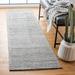 White 27 x 0.28 in Area Rug - Sand & Stable™ Perry Flatweave Wool Light Gray/Area Rug Wool | 27 W x 0.28 D in | Wayfair