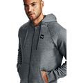 Under Armour Herren Rival Fleece Sweatjacke, sportliche Kapuzenjacke mit loser Passform, bequeme und warme Fleecejacke für Männer