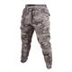 Muscle Alive Mens Jogger Cargo Pants with Multi-Pockets Tapered Slim Fit 100% Heavy Vintage Cotton Color Grey Camo Size M
