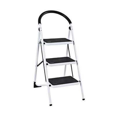 Costway Heavy Duty Industrial Lightweight Folding Stool 3 Step Ladder