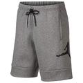 Air Jordan Mens Fleece Shorts Basketball Pants Trousers Bottoms Lightweight Carbon Heather/Carbon Heather/Black XL