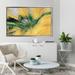 Everly Quinn 'Let Your Light Shine, Matthew 5:16' by Mark Lawrence Painting Print Canvas in Green/Yellow | 21.5 H x 33.5 W x 2 D in | Wayfair