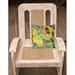 August Grove® Landon Square Sunflowers Indoor/Outdoor Fabric Throw Pillow Polyester/Polyfill blend | 18 H x 18 W x 5.5 D in | Wayfair