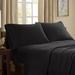 Lark Manor™ Alexeah 3M Scotchgard Micro Fleece Sheet Set Microfiber/Polyester in Black | King | Wayfair 2E4294E47F204E38A32460FE9EBD9D54