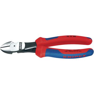 Knipex - 74 12 160 Kraft-Seitenschneider Mehrko.-Hülle schwarz atram. 160 mm Image