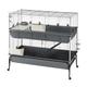 Black Ferplast Vital 120 Rabbit Cage 120x60x116cm