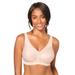 Plus Size Women's Glamorise® Magic Lift® Medium-Impact Wireless Sport Bra 1005 by Glamorise in Cafe (Size 48 D)