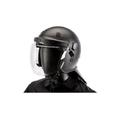 Haven Gear Riot Helmet with Bubble Face Shield Black One Size Fits Most HG-HMAT-B