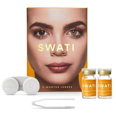 Swati - Coloured Lenses Honey Kontaktlinsen & Lesebrillen