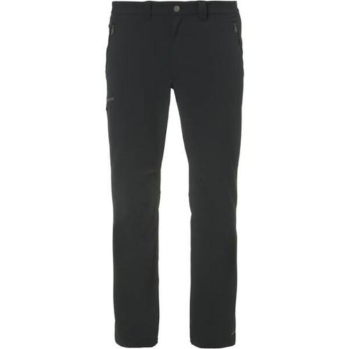 VAUDE Herren Softshellhose / Wanderhose Mens Strathcona Pants, Größe 58 in Schwarz