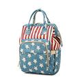 Diaper Bag, Diaper Bag Backpack Multifunction Travel Nappy Bag Maternity Baby Changing Bags, Large Capacity, Waterproof and Stylish-B