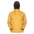 Mountain Warehouse Torrent Mens Waterproof Rain Jacket - Waterproof Raincoat, Lightweight Coat, Taped Seams, Zipped Pockets Casual Cagoule Jacket - for Travelling Yellow L