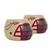 Florida State Seminoles 2-Piece Ceramic Helmet Planter Set