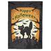 Dicksons Inc Black Cat 2-Sided Nylon Garden Flag in Black/Orange | 18 H x 13 W in | Wayfair M011220