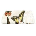 August Grove® Antique Butterflies & Flowers Wildlife Bath Towel Polyester in Pink/White | 30 W in | Wayfair ATGR5668 31739859