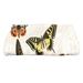 August Grove® Antique Butterflies & Flowers Wildlife Bath Towel Polyester in Pink/White/Yellow | 30 W in | Wayfair ATGR5668 31739859