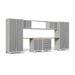 NewAge Products Pro Series Garage Storage Cabinet Set Steel in Gray | 84.75 H x 184 W x 24 D in | Wayfair 55973