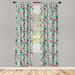 East Urban Home Poppy Floral Semi-Sheer Rod Pocket Curtain Panels Polyester | 63 H in | Wayfair 866B144AB61F43FEB41676FD8837700A