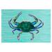 Highland Dunes Alaina Coastal Crab Non-Slip Indoor/Outdoor Mat Synthetics | Rectangle 2'6" x 4'2" | Wayfair DM004CG