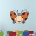 Zoomie Kids Queen Ladybug Adorable Cartoon Wall Decal Vinyl in Orange | 15 H x 30 W in | Wayfair CF0382A577D04DF1B3B364554BB94E55