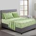 Charlton Home® Umaima Paisley Microfiber Sheet Set Polyester in Green | Queen | Wayfair 361EF60381F24045BB83B6F834864D43