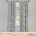 East Urban Home Semi-Sheer Rod Pocket Curtain Panels Polyester | 84 H in | Wayfair F15FCC18B6A949B8AC0DB4FC8727E3D0