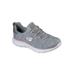 Women's The Summits Quick Getaway Slip On Sneaker by Skechers in Grey Medium (Size 7 M)