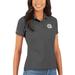 Women's Antigua Charcoal Georgetown Hoyas Legacy Pique Polo