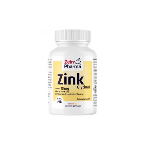 Zein Pharma – ZINK CHELAT 15 mg in magensaftresist.veg.Kaps. Mineralstoffe