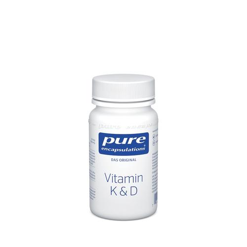 Pure Encapsulations – Vitamin K & D Kapseln Vitamine