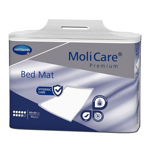 Molicare Premium Bed Mat 9 Tropfen 60x60 cm 15 St Unterlagen
