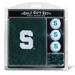 Michigan State Spartans Embroidered Golf Gift Set