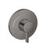 Hansgrohe Ecostat S 1-Handle 6-Inch Wide Pressure/Shower Balance Valve Trim Only in Gray/Black | 5.875 H x 5.875 W x 3.5 D in | Wayfair 15739341