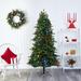 The Holiday Aisle® 6.5' Fir Artificial Christmas Tree w/ 495 Multi-Color Lights in Green | 4' H | Wayfair A8B12C4C0F184461B25E54BB5ED71760