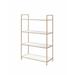 Everly Quinn Mcmillion Etagere Bookcase in Brown/Yellow | 60 H x 37 W x 16 D in | Wayfair CD379CA1EB2545058F1579CA69DFF1DA