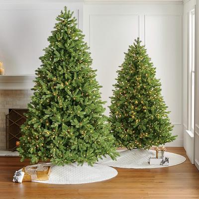 7.5 ft. Christmas Tree - Balsam Fir Full Profile Quick-Light Tree - Frontgate - Artificial Christmas Tree