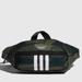 Adidas Bags | Hp Adidas National 3 Stripes Waist Pack Camo | Color: Black/Green | Size: Os