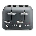 DeLonghi CT04 Argento Silva 4 Slice Toaster In Grey