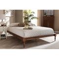 White Noise Merlyn Bed Frame Metal in Brown | 13.7 H x 58.66 W x 81.34 D in | Wayfair 13D967A6615C4E8D81984E9B836EB2F5