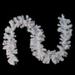 Northlight Seasonal 9' x 12" Pre-Lit White Crystal Spruce Artificial Christmas Garland - Clear Dura Lights | 12 H x 108 W x 12 D in | Wayfair