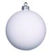 Northlight Seasonal Bubblegum Shatterproof 4-Finish Christmas Ball Ornaments Plastic in Brown | 2.75 W x 2.75 D in | Wayfair 31749486