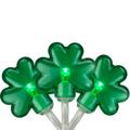 Northlight Seasonal 20-Count LED Mini St Patrick's Day Shamrock Lights in Green | 1 H x 93.6 W x 94 D in | Wayfair NORTHLIGHT HA28743