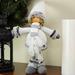 Northlight Seasonal 13" Gray & White Wintry Boy Christmas Tabletop Figurine, Faux Fur | 13 H x 7.5 W x 3.5 D in | Wayfair 32283913