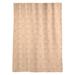 Brayden Studio® Classic Circles & Waves Geometric Sheer Rod Pocket Single Curtain Panel Polyester in Orange | 84 H in | Wayfair